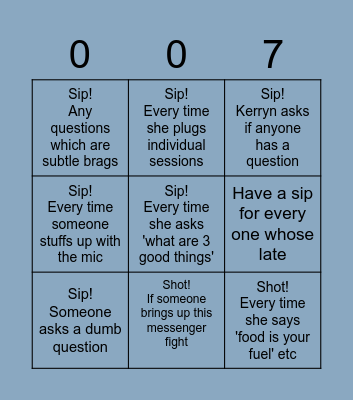 Lifeology Bingo Card