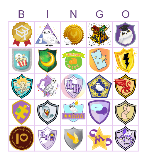 HH BADGE Bingo Card