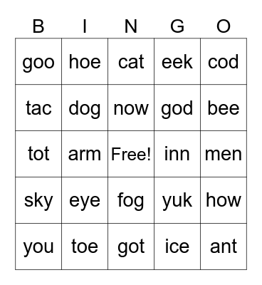 Instagram Algorithm Bingo Card