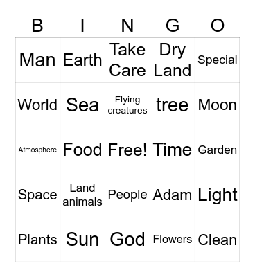 CAMP MEETING BINGO Card