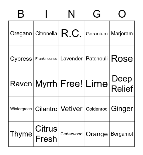 New Oilers Edition Bingo Card