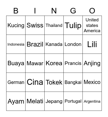 Delite Bingo Card