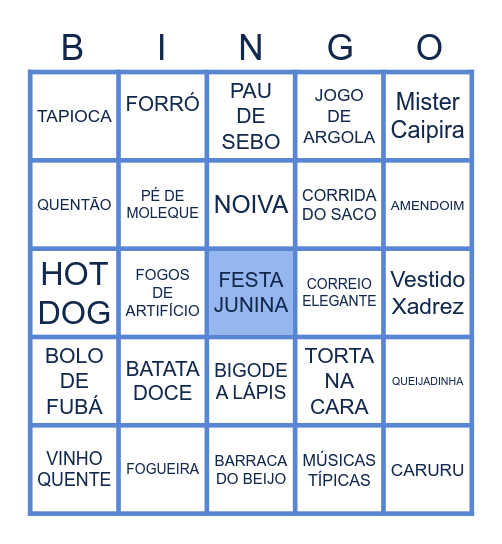 PROJETO CULTURAS E TRADIÇÕES DO BRASIL - #BINGO ONLINE Bingo Card