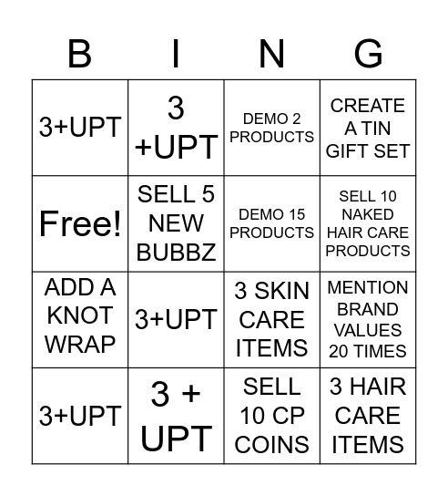 Let's get LITTY Bingo Card