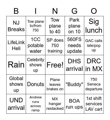 SIGNATURE BINGO Card