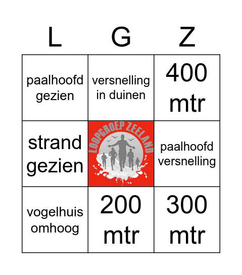 Intensief Bingo Card