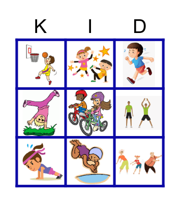 JORNADA KIDS CCAA Bingo Card