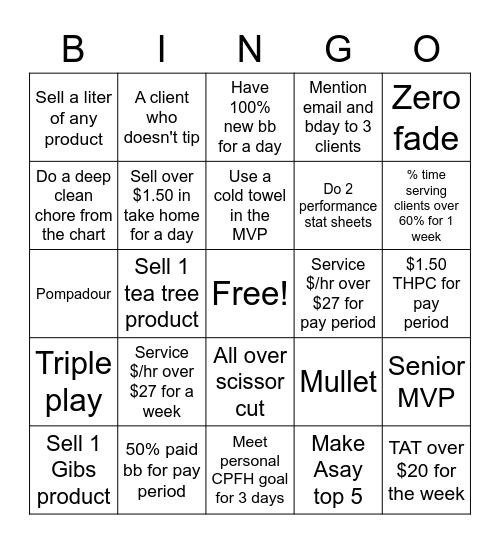 UT 202 Bingo Card