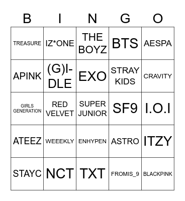 yghamada Bingo Card