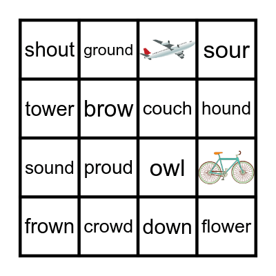 OW/OU Bingo Card