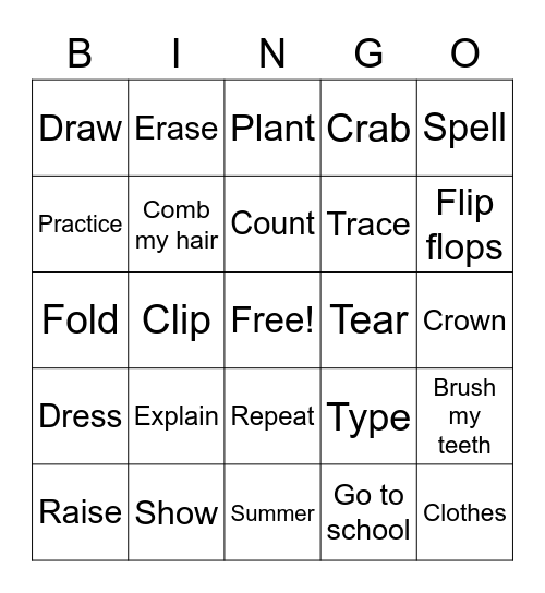 This Week Bingo Card