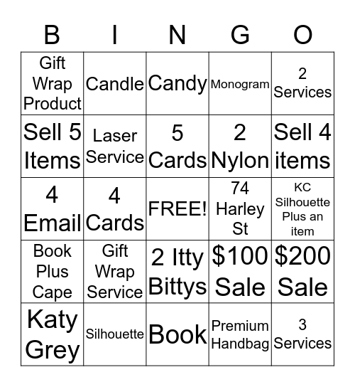 HMK Bingo Card