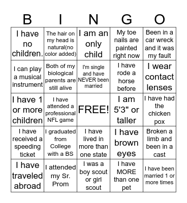 Inside Sales Health Care Bingo Card