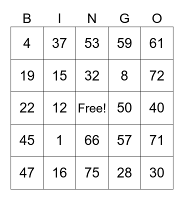 FESTA DO PADROEIRO Bingo Card