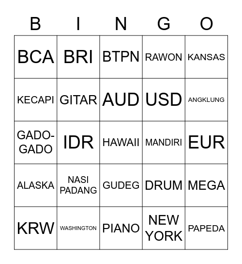 PJMLYF Bingo Card