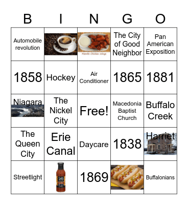 Vernon 73rd Reunion Bingo Card