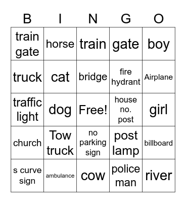 Auto bingo Card