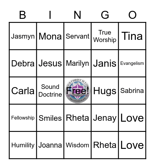 TLP Ministry Assitants Bingo Card