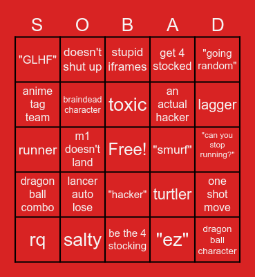 ABA Bingo Card