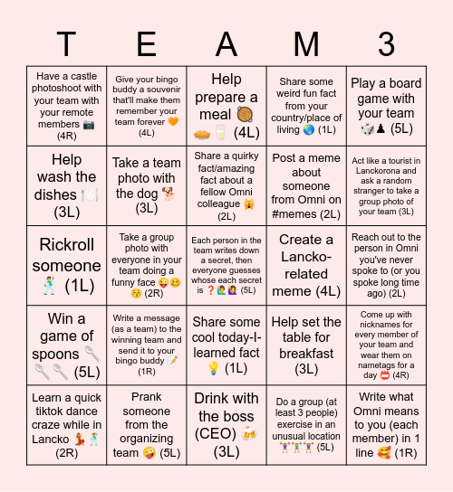 Lanckorona Bingo 2021 Bingo Card