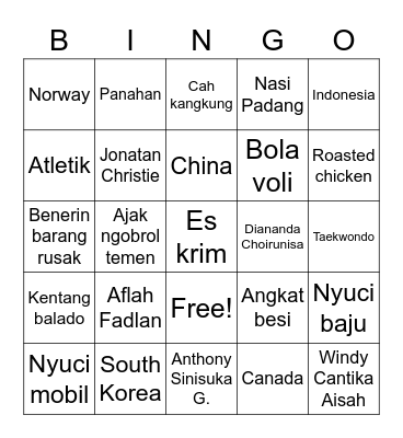 LEESNNGYEON’s Board Bingo Card