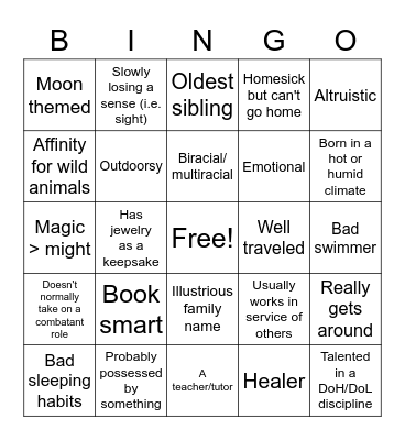 Lev Bingo Bongo Bingo Card