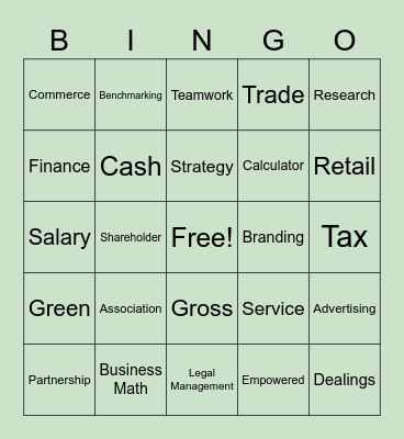 ABM BINGO Card