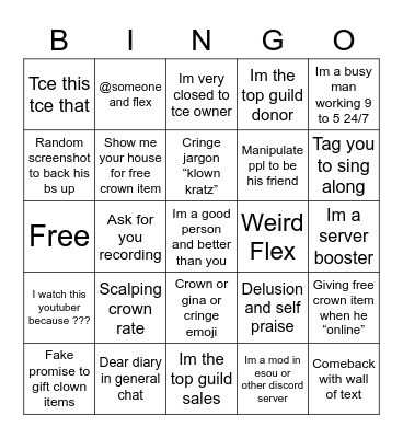 DEFENDING BS DRINKING GAME Bingo Card