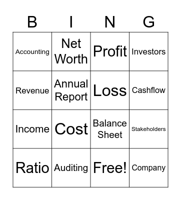 Coffee Club - Buzzword Bingo Card