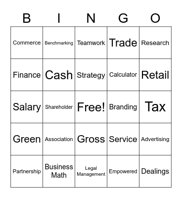 ABM BINGO Card