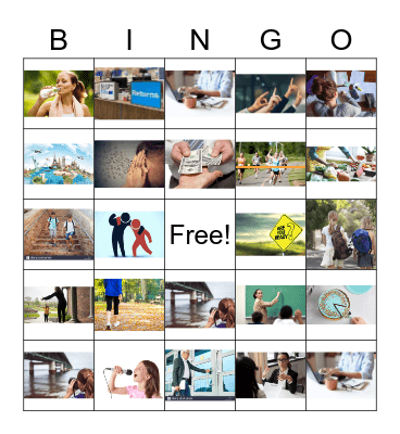 Spanish bingo Card