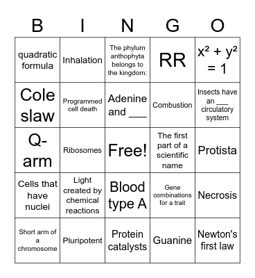 First Day Bingo! - Senior Bingo Card