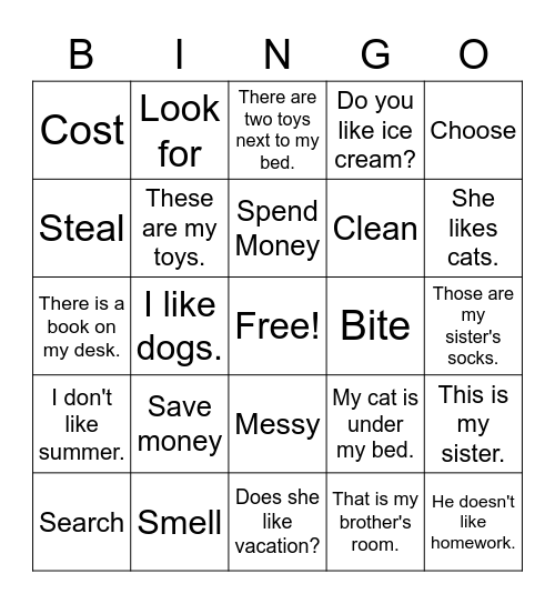 This Week Bingo Card