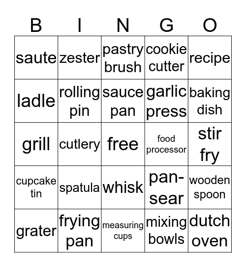 Robyn's  Shower Bingo Card
