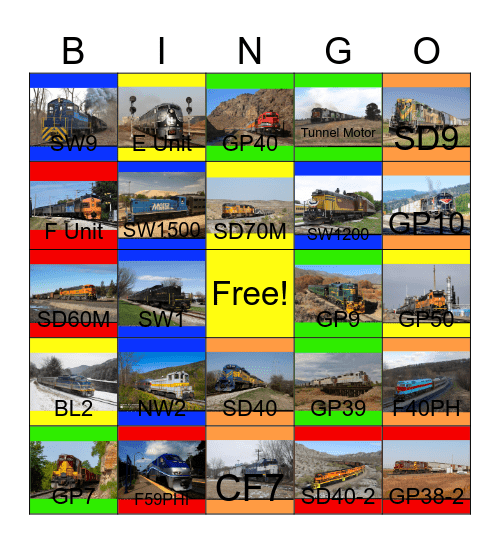 EMD at 100 Bingo Card