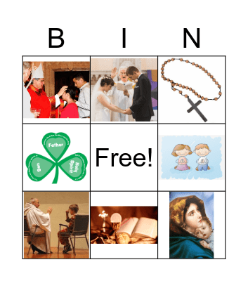 1ST GRADE BINGO Card