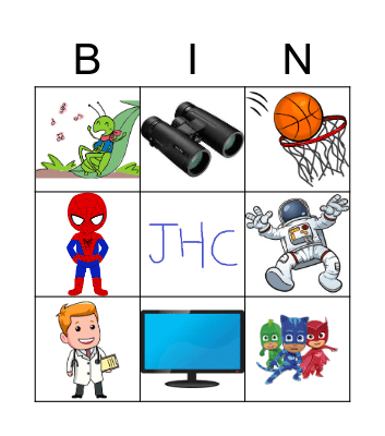 Multisyllabic BINGO Card