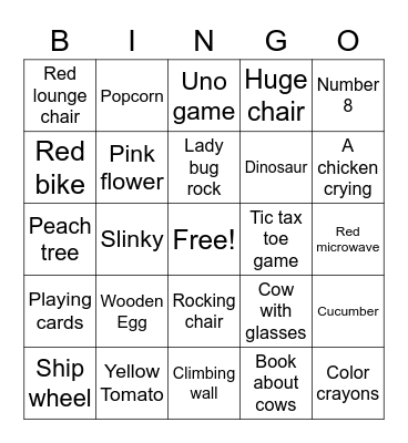 ROOST Bingo Card