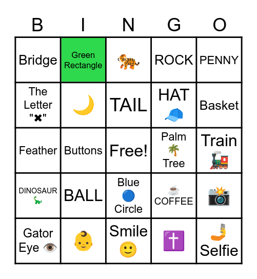 Youth Camp Card 1 Bingo Card