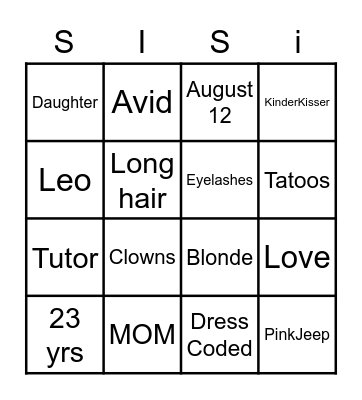 Happy Birthday Bingo Card