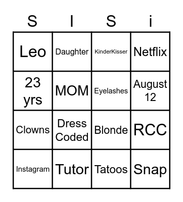 Happy Birthday Bingo Card