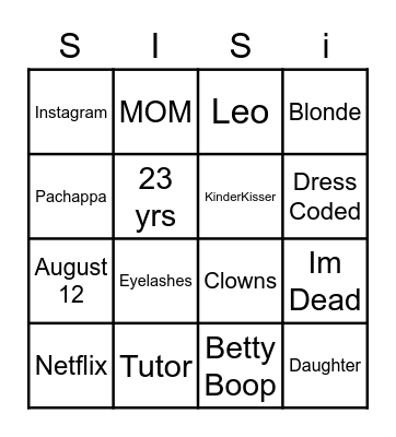 Happy Birthday Bingo Card