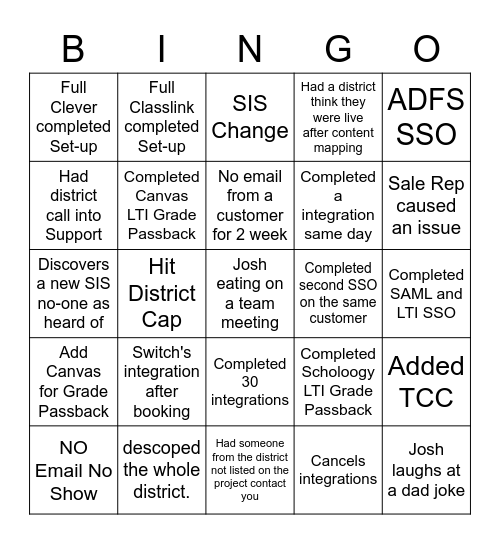 BTS BINGO Card