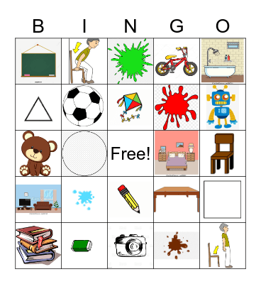 Kids 2B Bingo Card