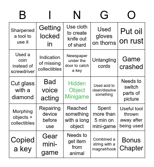 HOG-Bingo Card