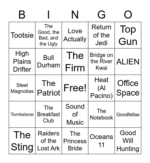 2021 Contracts Leadership Offsite Bingo Card
