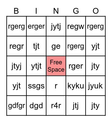 Place Value and Rounding Bingo Card
