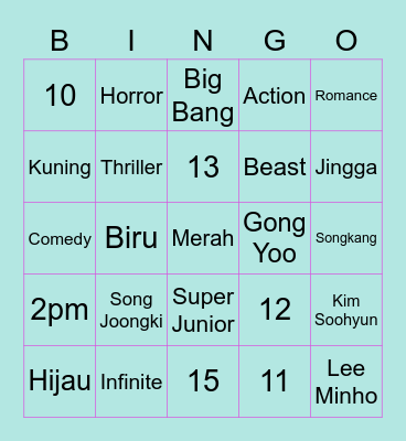 Bingo With Deuflix 💋 Bingo Card