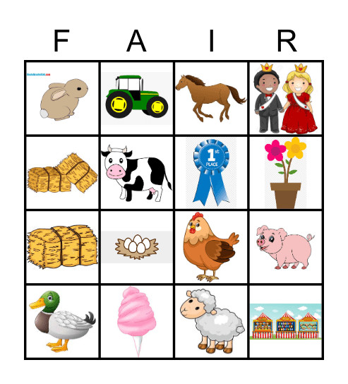 HARDIN COUNTY Bingo Card
