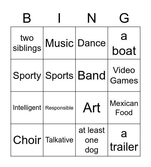 Nolan Hill Bingo Card